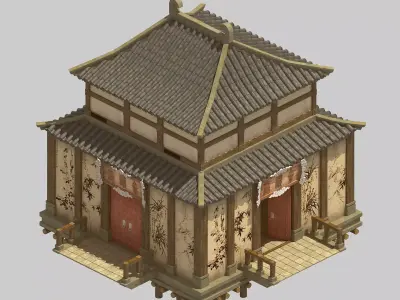 Criminal Tianmen - Conference hall 32 3D model