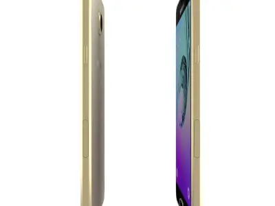 Samsung Galaxy A3 2016 Gold 3D model