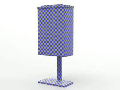 Metal Street Trash Bin 4K PBR Game Ready UV Unwrapped vol 02 Low-poly 3D model