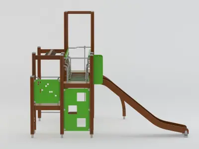 Lappset Activity Tower 05 3D model