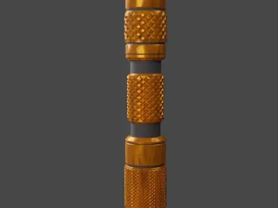 3d model of a flashlight 3D model