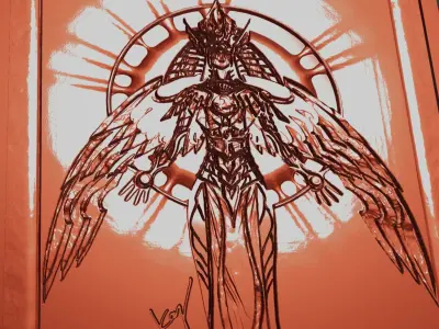 holactie the creator of light - japanese - yugioh 3D print model