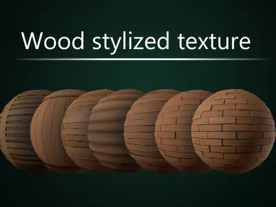 Wood stylized texture vol1 rompas Texture
