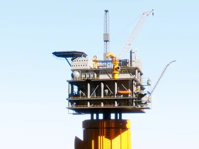  SPAR Rig and Supply Vessel 