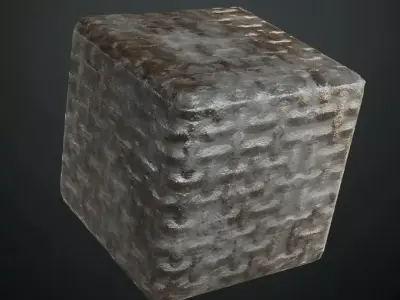 Diamond Metal Plate PBR Seamless Texture
