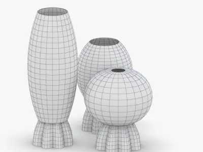 1373 - Table Lamp Low-poly 3D model
