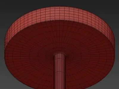 Hanging Light Metal Lampshade 3D model