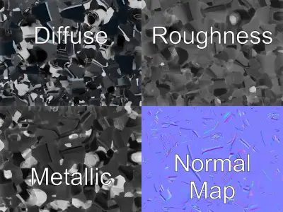 Nebula Cruiser Deep-Space Jet model pack Low-poly 3D model