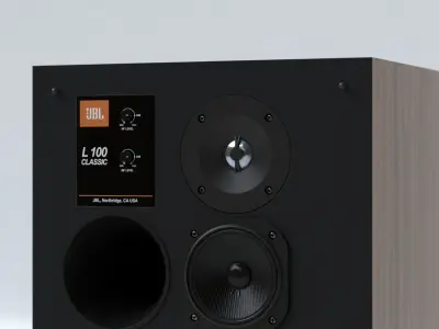 JBL L100 CLASSIC 3D model 3D model