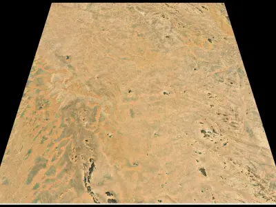 Mecca and the Red Sea coast of Saudi Arabia - tile n22 e43 3D model