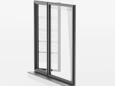 Windows Basic Low-poly 3D model