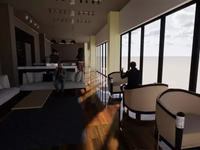 Coffey Shop 3D model