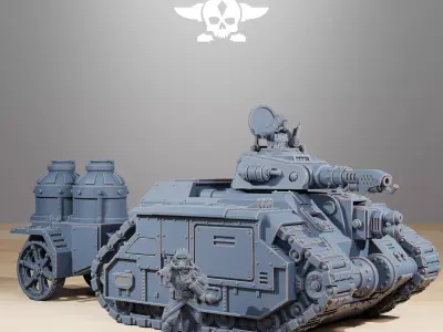 GrimGuard Flame Tank 3D print model