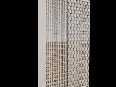 Apartments Building 3D model