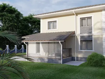 House 01 Exterior  3D model