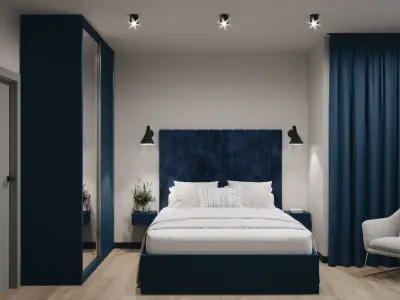 Modern Interior Design Flat 001 3D model