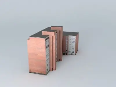 Riga killing 24 street  24 Free 3D model