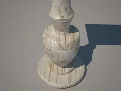 Architectural Railing 1 Free 3D model