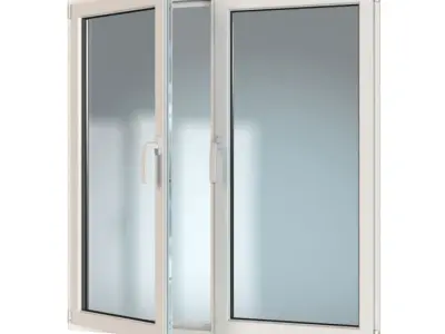 Modern window 07 am109 3D model