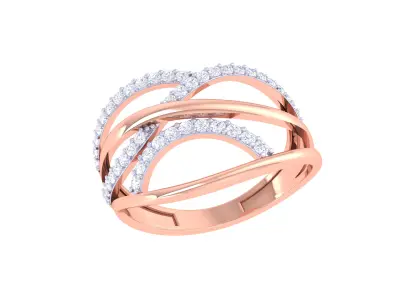  Women Ring MTL 3dm STL OBJ FBX Details 3D print model 112