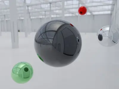 HDRI - Industrial Warehouse Interior 4 Texture