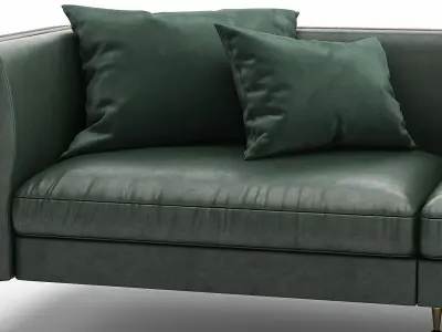 BARLOW sofa Low-poly 3D model