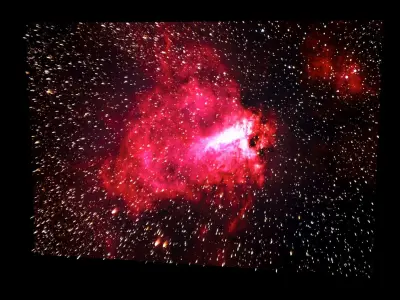 Omega Nebula 3D model