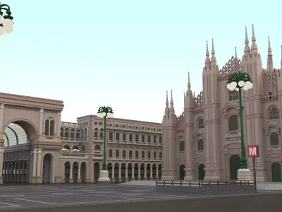 Duomo Milano 3D model