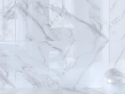 Wall Tiles Museums Torano Bianco 120x120 Set 1 Texture