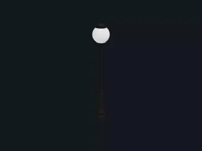 Street light 3D model 25