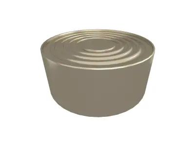 Canned Food v1 002 Low-poly 3D model