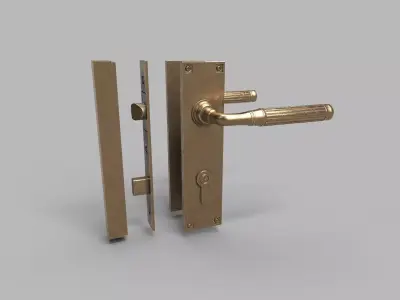 Door Knob CG43 3D model