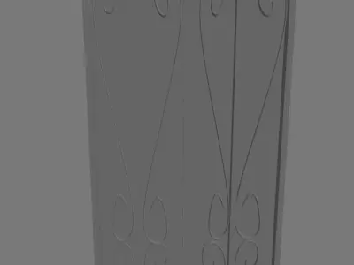 Smithy Window Free low-poly 3D model