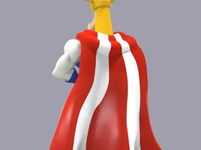 MAJOR GLORY-JUSTICE FRIENDS-PARTS AND COMPLETE 3D print model