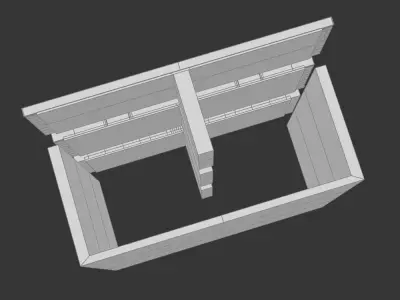 Haussmann building for PRINT 3D print model