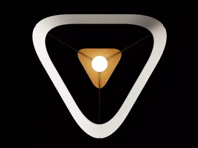 Pierre Culot Lamp  Low-poly 3D model