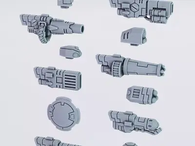 Compact Weapons and Systems  Greater Good 3D print model