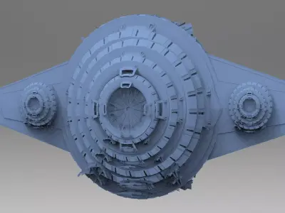 Star Freighter Energy Generators   3D model