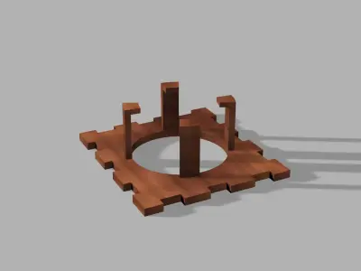 Decorative Lamp 3D print model