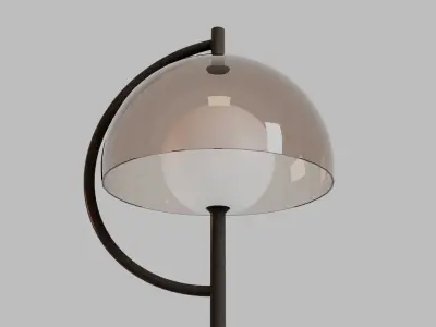 HOOD LAMP SET by Designer Andreas Kowalewski 3D model