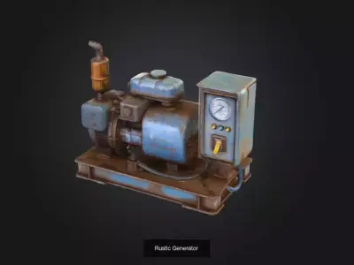 Retro Tech Relics 3D Model Pack