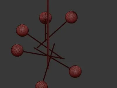 Romatti Cepheus Hanging lamp 3D model