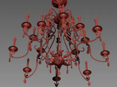 Silver Leaf Carlton 3D model