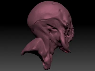 Alien Creature 3D print model
