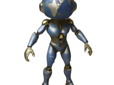 Character Collage - Mythical and Sci-Fi Creatures 3D print model