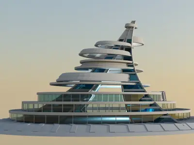 The Pavilion of Contemporary Art 3D model