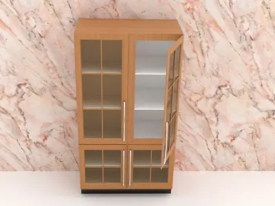 Kitchen Cabinet -Tall Free low-poly 3D model