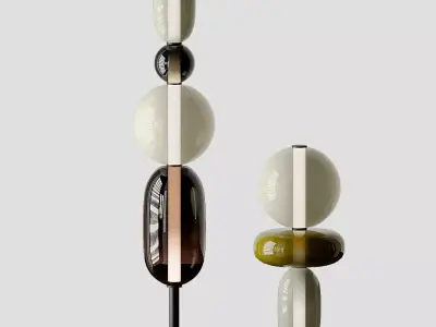 PEBBLES FLOOR LIGHT from Bomma 3D model