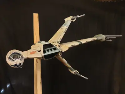 Starwars B-Wing  3D print model