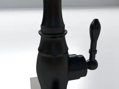 Antique Faucet 3D model
